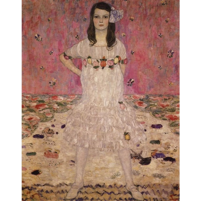 Artist: Gustav Klimt Country: Austria Title: Portrait of Madam Primavesi Medium: Giclee Marks: Numbered, limited edition...