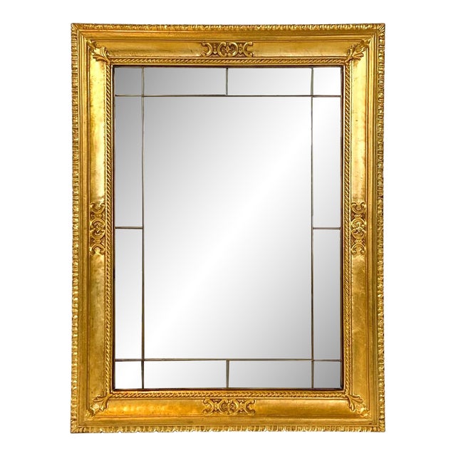 Empire Style Gilt Mirror For Sale