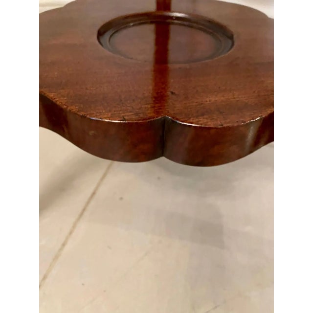 Brown Antique George III Mahogany Shaving Stand For Sale - Image 8 of 13