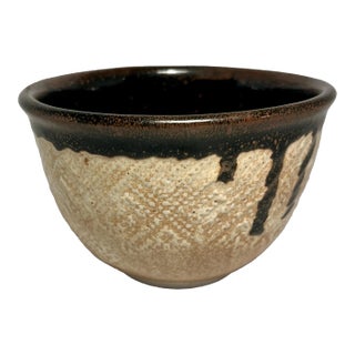 Vintage Lance Henriksen Gluttonware Studio Art Pottery Serving Bowl For Sale
