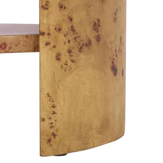 Philippe Burl 1 Drawer 1 Shelf Accent in Natural For Sale In Philadelphia - Image 6 of 9