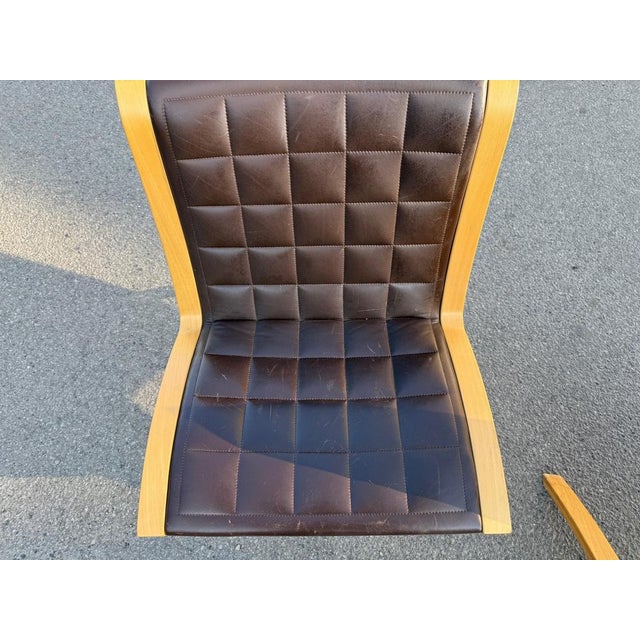 Brown AX Chairs attributed to Peter Hvidt & Orla Mölgaard attributed to Fritz Hasen, 1978, Set of 2 For Sale - Image 8 of 15