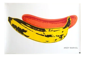 Andy Warhol Foundation Offset Lithograph Print Pop Art Poster " Banana " 1966
