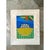 Late 20th Century Vintage Geometric Abstract Oil Crayon Drawing For Sale - Image 5 of 12