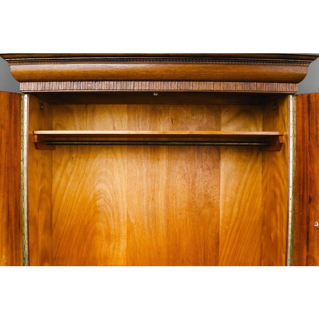 Art Nouveau Wardrobe in Oak For Sale - Image 14 of 18