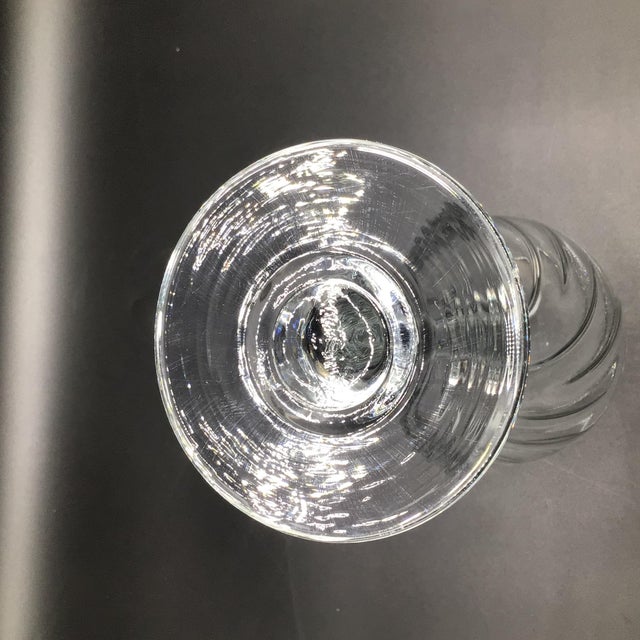 Aerating Wine Crystal Glass by Global Amici For Sale - Image 10 of 12