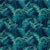 Sanderson Palm House Fabric in Ink/Teal - a Sample For Sale
