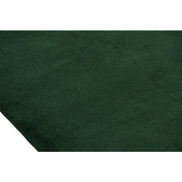 Vintage Zeki Müren Rug With Green Floral Medallion, From Rug & Kilim For Sale In New York - Image 6 of 7