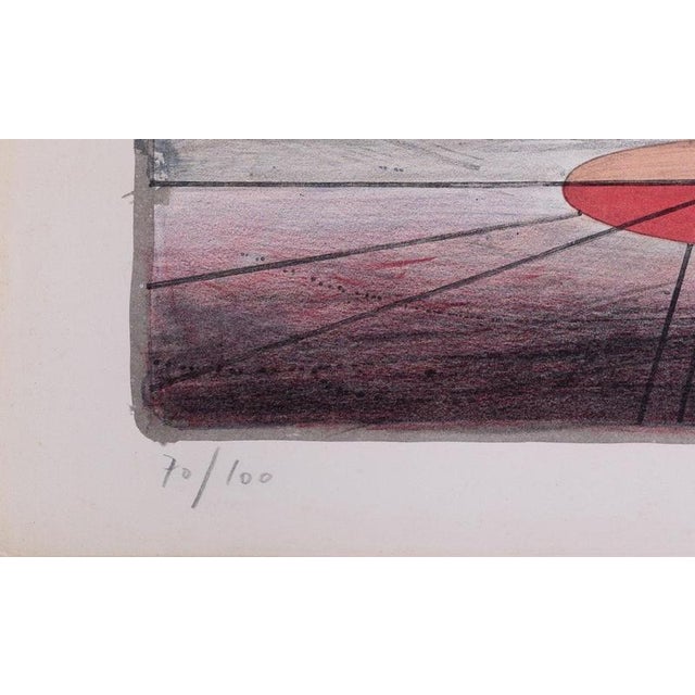 Franz Priking, Bluebird, Lithograph For Sale - Image 5 of 7