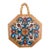 1977 Hand Painted Norwegian Rosemaling Wall Plaque With Rope Handle - Signed Folk Art. For Sale