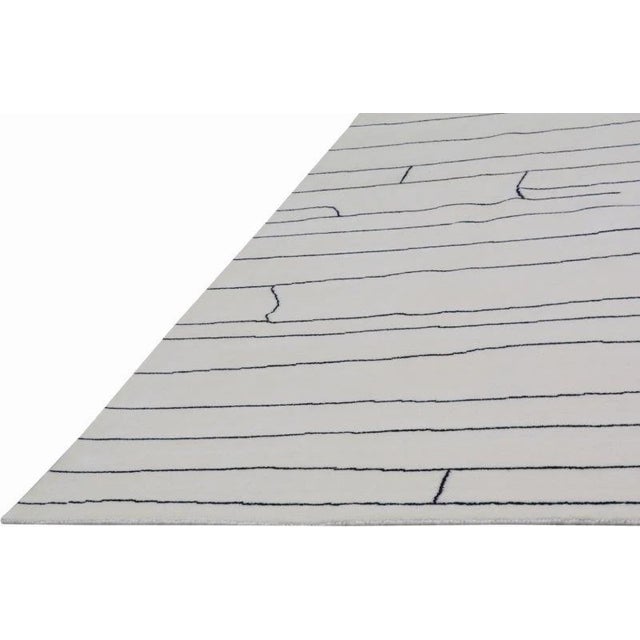 Moroccan Azilal Hand Knotted Wool Rug, 9'1 X 12' For Sale In New York - Image 6 of 6