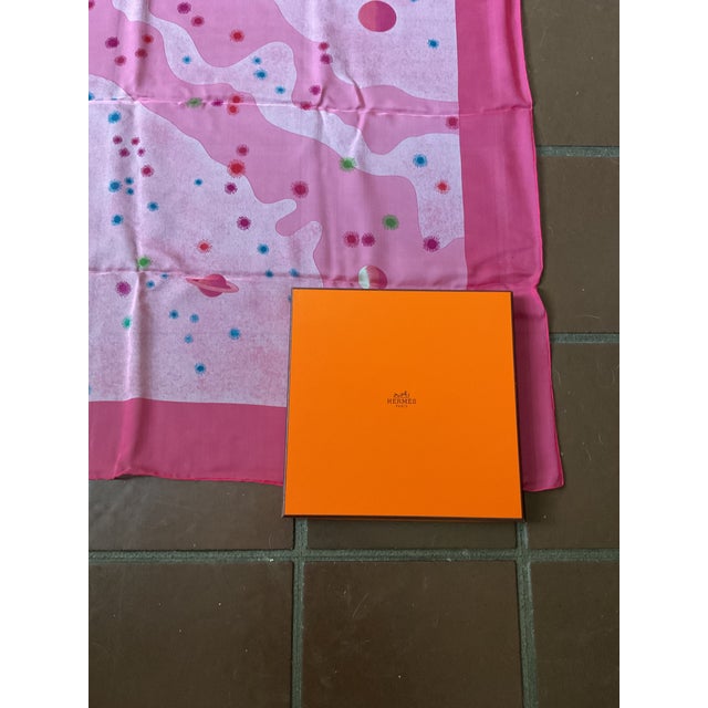 1990s 1990s Hermés La Voie Lacrée (Milky Way) Scarf For Sale - Image 5 of 12