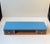 Blue Mid-Century Modern Danish Wall Mounted Console Table in Teak, 1960s For Sale - Image 8 of 12