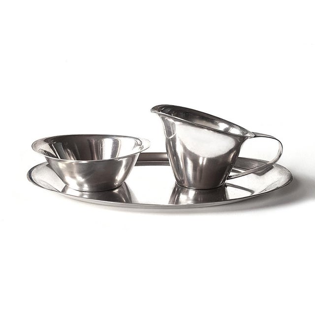 Candy dish: h: 12 cm d: 15 cm milk and sugar set: h: 7 cm l: 23 cm d: 13 cm this piece has an attribution mark, i am sure...