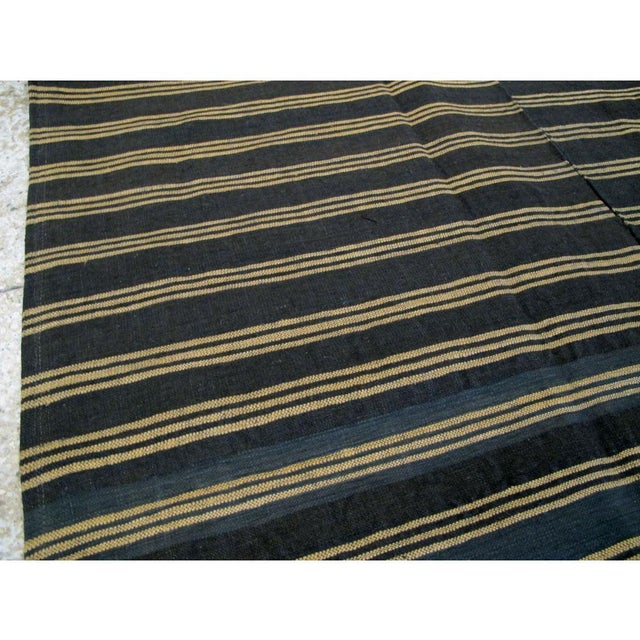 Mid 20th Century Galerie Shabab Collection Mid-20th Century Turkish Flatweave Kilim Accent Rug For Sale - Image 5 of 9