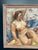 Original Vintage Swedish Oil on Canvas – “Nakenstudie” by Hugo Linér (1900–1981) – Signed – Framed – 92 × 82 cm (36.2" ×...