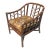 Authentic McGuire Lounge Chair, New Lee Jofa Cushions For Sale