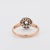 Early 20th Century Marguerite Gold and Diamond Ring circa 1900, Size 5.75 For Sale - Image 5 of 5