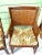 Vintage Bamboo and Rattan Dining Host Chairs - Upholstered Seats For Sale In Louisville - Image 6 of 12