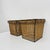 Storage Baskets by Dirk Van Sliedregt for Rohé, Netherlands, 1960s, Set of 2, in Good conditions. Designed 1960 to 1969