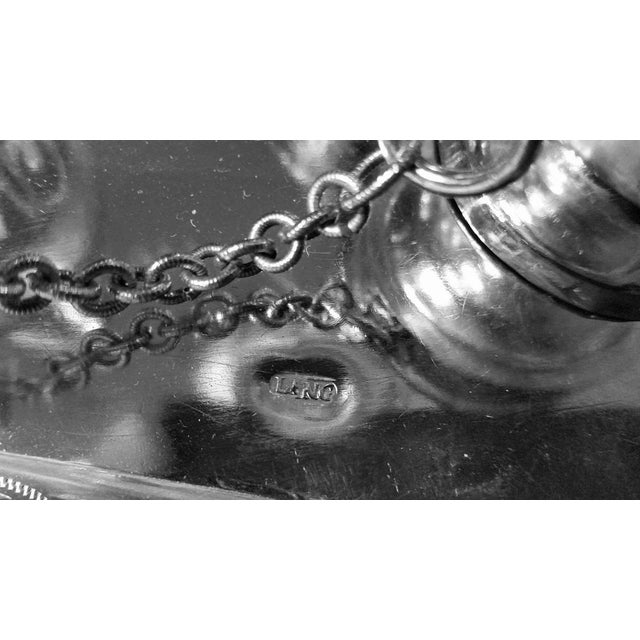 Empire Silver Huilière Spice Set by Johann Matthias Lang for Augsburg, 1802, Set of 3 For Sale - Image 14 of 15