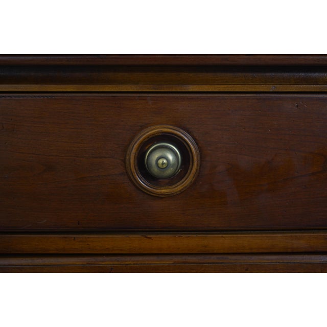 Lexington Nautica Collection Cherry Display Cabinet For Sale - Image 13 of 18