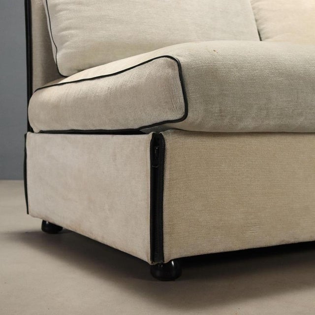 Chair-a-Bank Sofa attributed to Mario Bellini for Cassina For Sale - Image 5 of 12