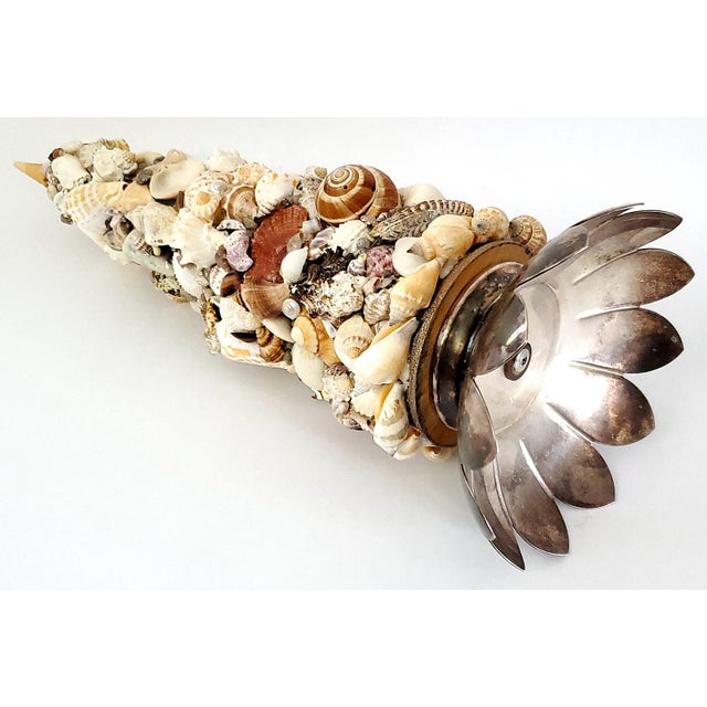 Sculpture Topiary Seashell Shell Christmas Tree For Sale - Image 12 of 13