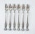 Early 20th Century Vintage Silverplate Cocktail Forks Grape Pattern - Set of 6 For Sale - Image 5 of 5