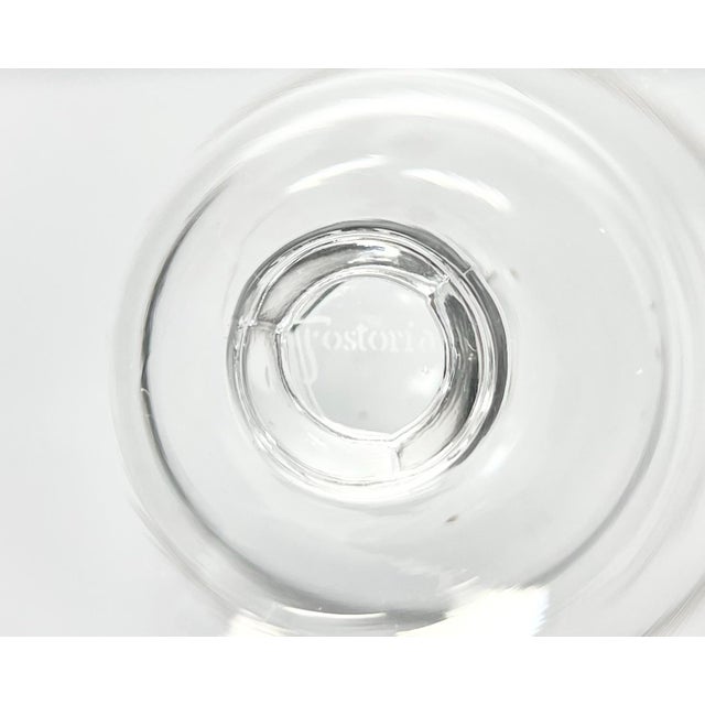 1970s 1970s Fostoria “Richmond” Iced Tea Glasses - Set of 3 For Sale - Image 5 of 5