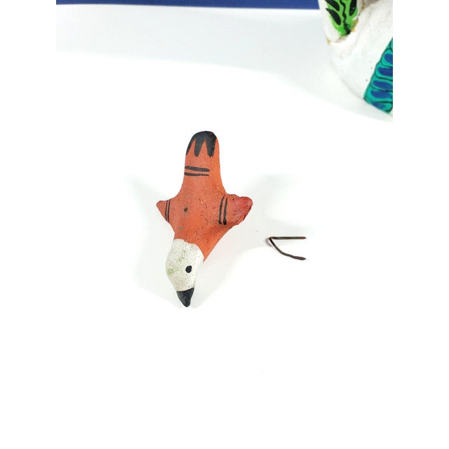 Heron Martinez Mendoza Mexican Folk Art Pottery Candle Tree of Life