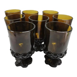Franciscan Madeira Smoke Wine or Juice Glasses - Set of 12 For Sale