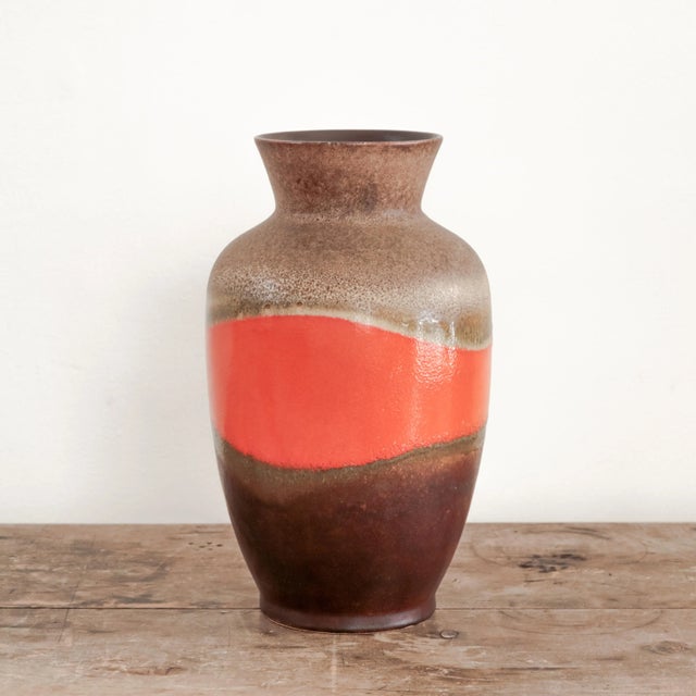 1970s West German Pottery Vase For Sale In Los Angeles - Image 6 of 6