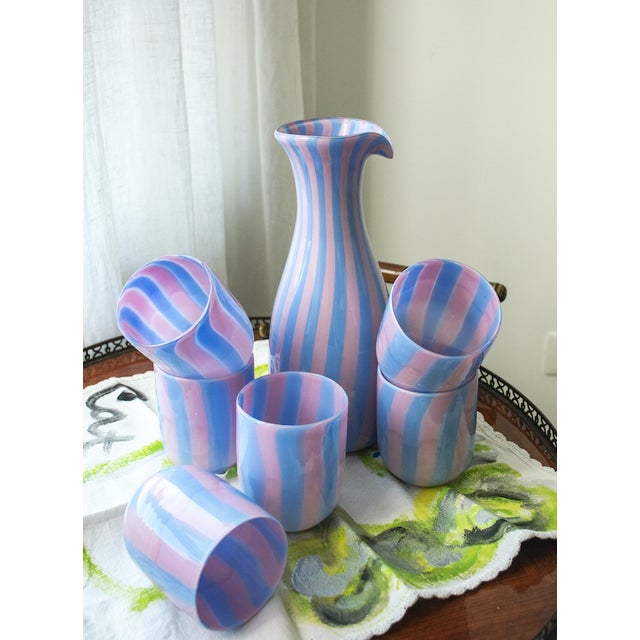 Ribes Collectable Glasses by Mariana Iskra, Set of 7 For Sale - Image 7 of 18