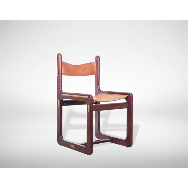 Nautical Style Chairs by Gigi Radice, Italy, 1960s, Set of 6 For Sale - Image 3 of 8