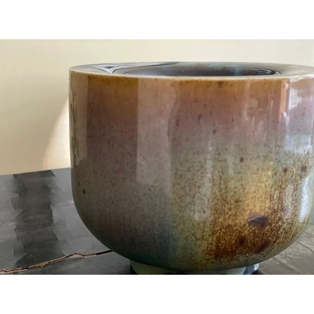 Double-Walled Ceramic Vase by Walther Zander for Walther Zander, 1970s For Sale - Image 17 of 18