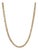 10k Yellow Gold 8.42ct Round Diamond 4 Prongs Chain Tennis Necklace For Sale