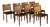 8 Karl Erik Ekselius for j.o. Carlsson Swedish Caned Teak Dining Chairs For Sale