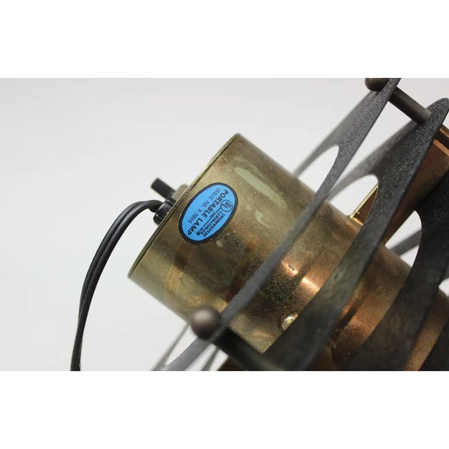 1970s 1970s Curtis Jere Table Lamp For Sale - Image 5 of 8