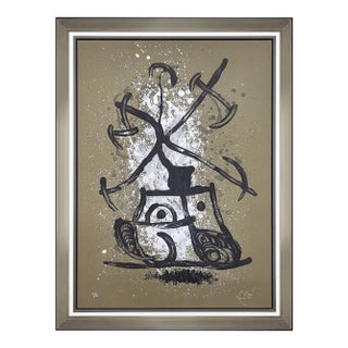 1960s L'Entraineuse Brun, Joan Miró For Sale