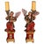 Spanish Baroque Polychrome Angel Torchères on Gilt Pedestals, 1750, Set of 2 For Sale - Image 9 of 9