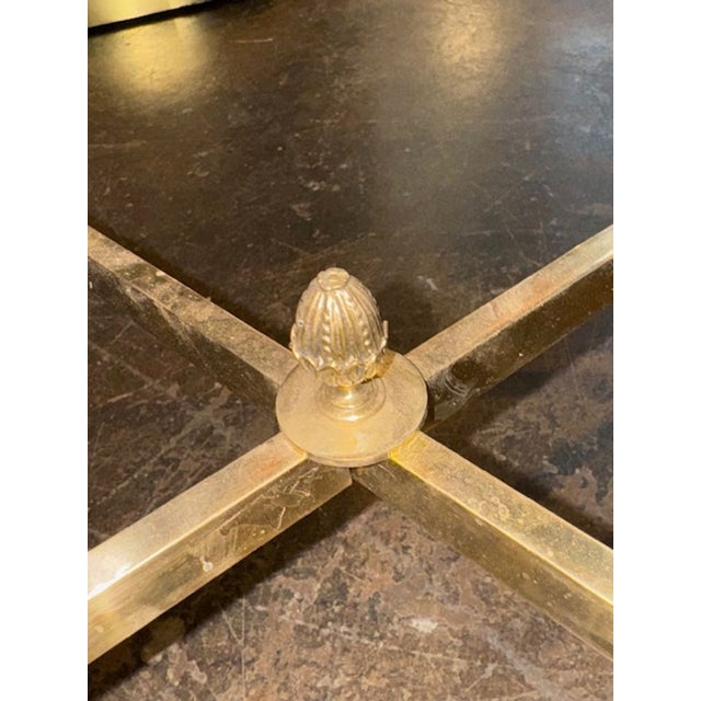 2000 - 2009 Pair of Italian Jansen Manner Side Tables For Sale - Image 5 of 6