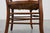 19th Century French Provincial Ladder‑back Armchair with Woven Rush Seat For Sale - Image 9 of 15
