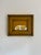 Vintage Lemon Still Life in Ochre Frame, Impressionist, Mid 20th C, Signed For Sale In Sacramento - Image 6 of 10