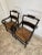 Vintage Hitchcock Arm Chairs - Set of 2 For Sale - Image 4 of 5