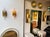 Pair of Hammered Glass Wrought Iron Sconces by Longobard, Italy, 1970s For Sale - Image 6 of 12