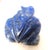 Miniature Well-Carved Frog of Lapiz Lazuli Stone - Frankie the Frog! For Sale - Image 10 of 17