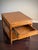 Wood Midcentury Modern MCM Vintage Asian Modern Teak Finish End Table Side Table Nightstand With Drawer in the Style of Mastercraft & Century Furniture For Sale - Image 7 of 12
