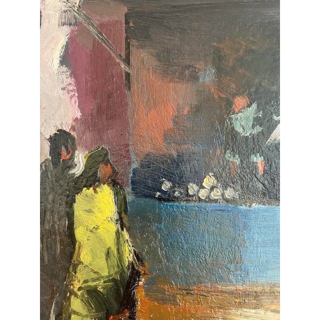 1940s Herbert Theurillat, The Fairground, 1948, Oil on Canvas For Sale - Image 5 of 11