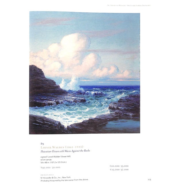 An American Dynasty: The Clark Family Treasures Christie's New York 2014 For Sale - Image 10 of 18